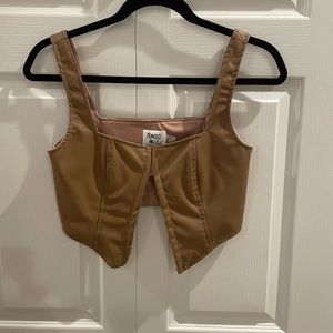 Leather Bustier